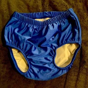Swim pants for incontinent kids-adults. Royal blue. Size large.